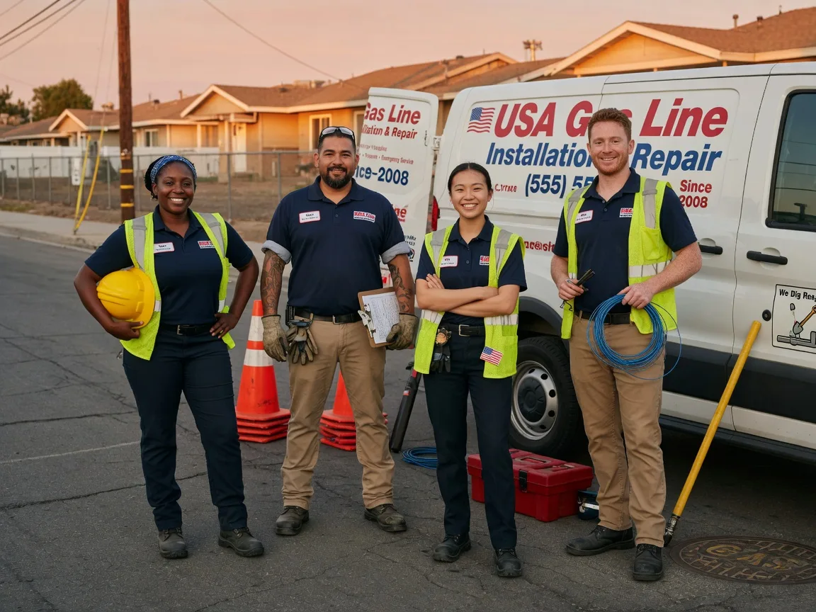 Gas Line Installation company in Wernersville, PA